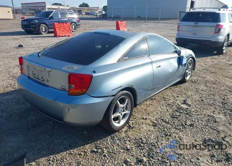 2004 Toyota Celica Gt из США, поврежденный, VIN JTDDR32T440172361